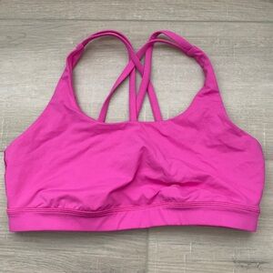 lululemon athletica Pink Sports Bra
